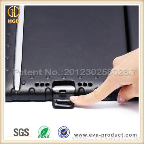 EVA foam handle stand Case shockproof custom childrens case for ipad air